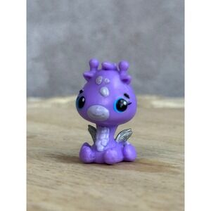 Purple Dragon‎ Hatchimal CollEGGtibles Toy Figure Glitter Wings Kids